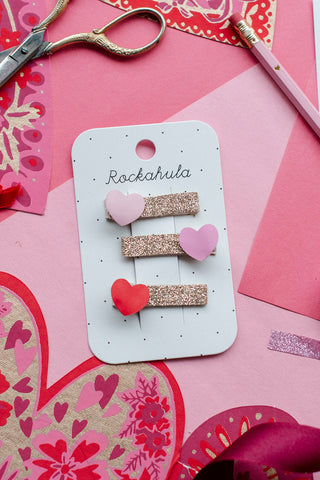 Heartbreaker Glitter Bar Clips