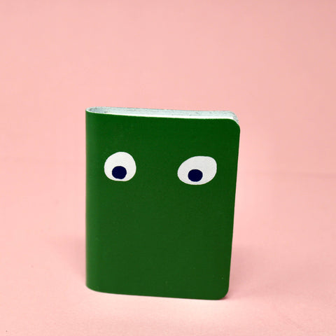 Googly Eye Mini Notebook - Hunter