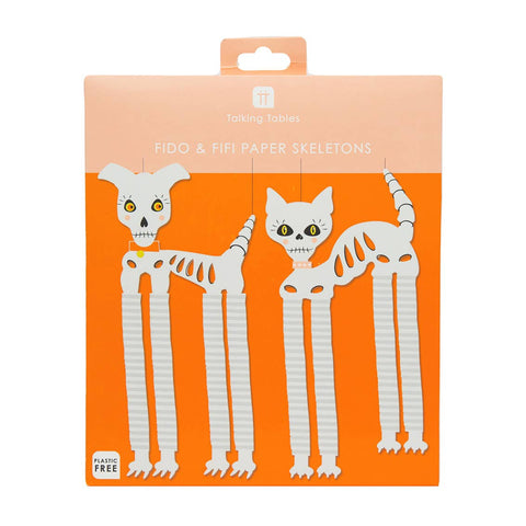 Halloween Skeleton Pet Decorations - 2 Pack
