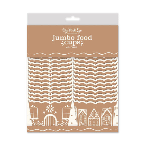 Gingerbread JUMBO Food Cups