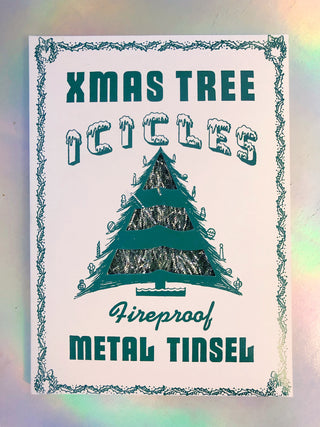 Retro Silver Tinsel - Zig Zag Icicles