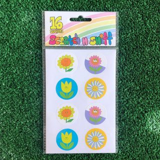 Flower Power Scratch and Sniff Stickers - Beautiful Days