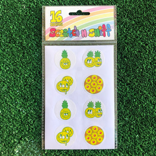 Beautiful Days Scratch and Sniff Stickers - Pineapple