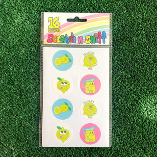 Lemon Scratch and Sniff Stickers - Beautiful Days