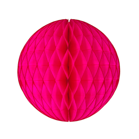 Hot Pink Honeycomb Ball