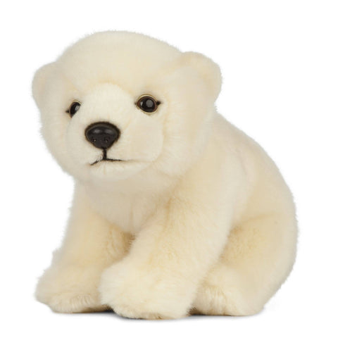 Living Nature Polar Bear Cub Sitting