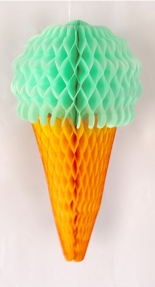 Mint Ice Cream Cone - 20 Inch