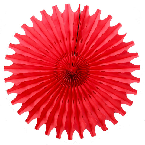 Red Tissue Fan - Small