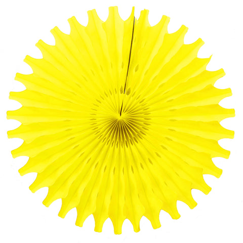 Yellow Tissue Fan - Small